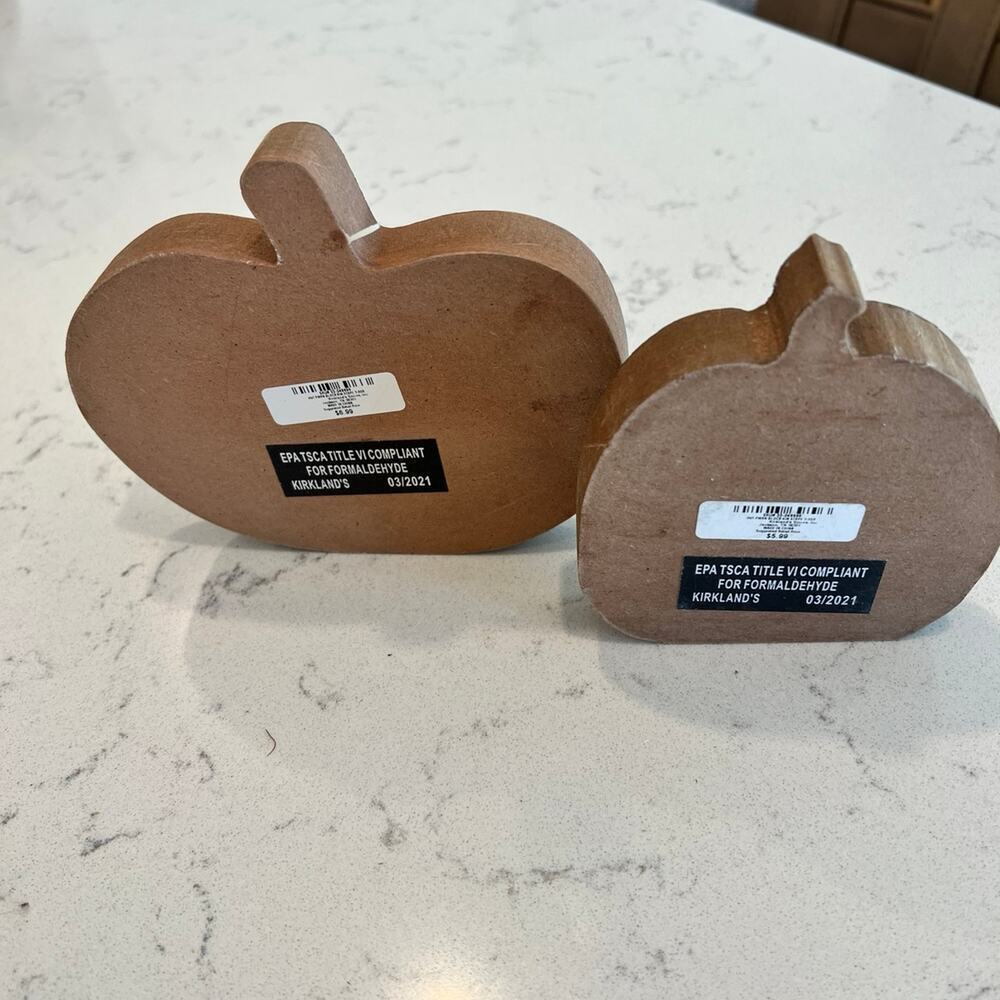 Wooden Pumpkins - Picture 2 of 2